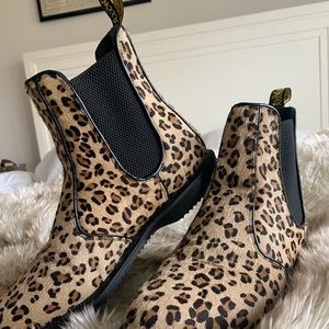 Dr Marten Women’s Flora Hair on Chelsea Boots